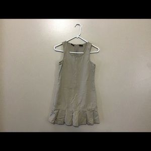Tan Kids School Dress